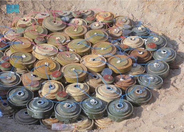 «مسام» يطهر أراضي اليمن من 2427 لغما حوثيا