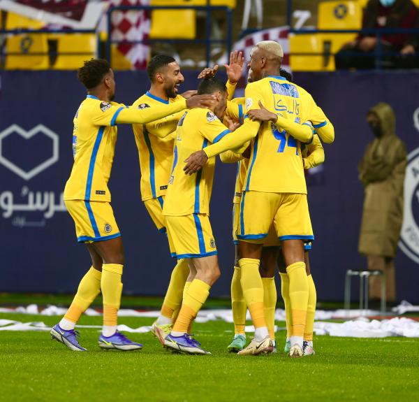 النصر يرد اعتباره امام الفيصلي برباعية نظيفة