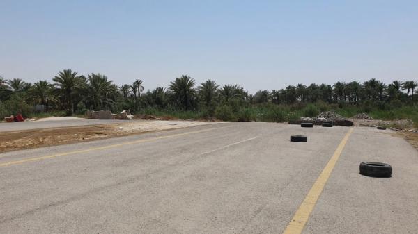 2000 متر تعوق استكمال طريق أم الساهك لمدة 15 عاما