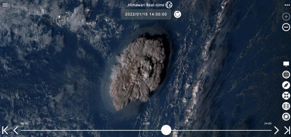 عودة طائرة الاستطلاع النيوزيلندية من فوق «بركان تونجا» اليوم