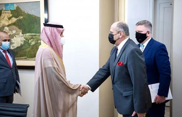 وزير خارجية بولندا يستقبل سفير خادم الحرمين