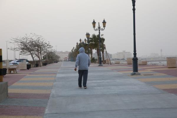 كتلة هوائية باردة على الشرقية اليوم