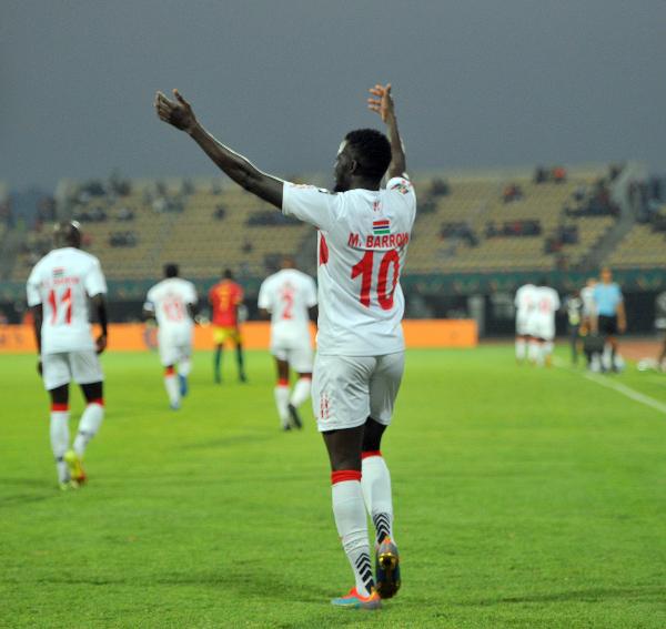 جامبيا يفوز على غينيا ويتأهل لدور الـ8 بكأس أمم أفريقيا