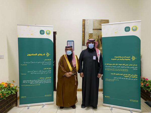 مدير بر النعيرية يطلق «إن الله لا يصلح عمل المفسدين»