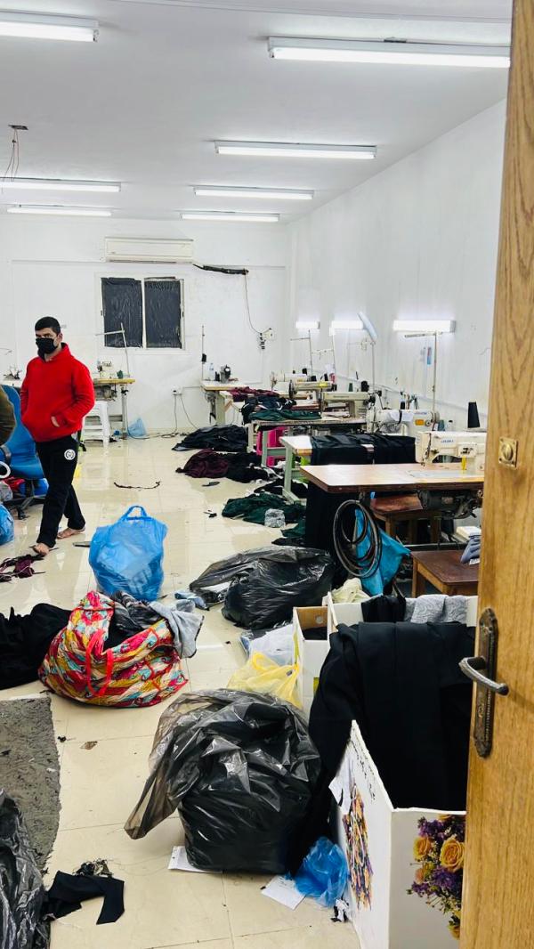 ضبط معمل خياطة مخالف بالدمام