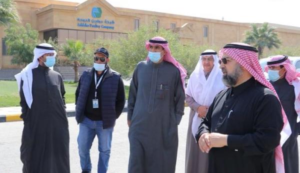 مدير صندوق التنمية الزراعية يطلع على عدد من المشاريع بالشرقية