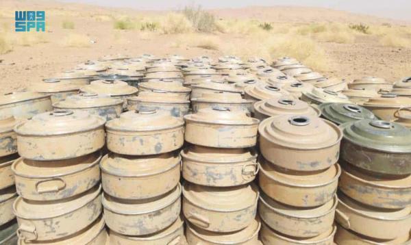 «مسام» يطهر أراضي اليمن من 1812 لغما حوثيا