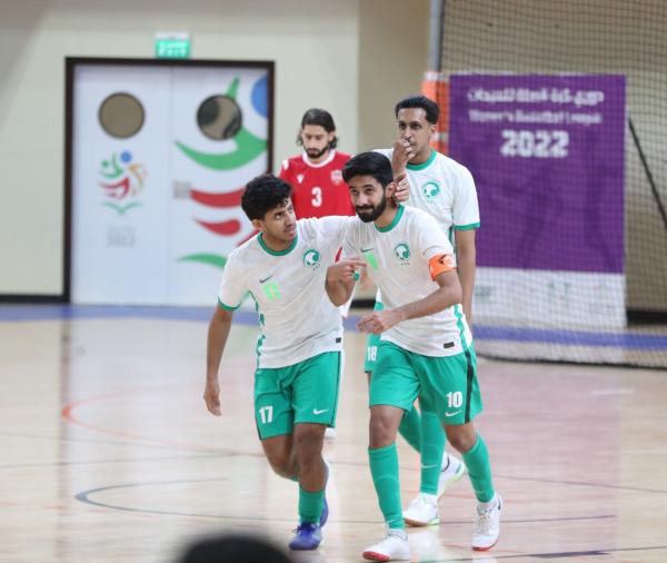 أخضر الصالات يتغلب على البحرين وديًا 