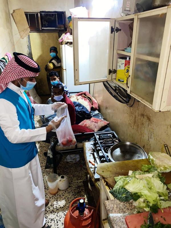 إغلاق سكن عمالة يستخدم لتحضير الغذاء