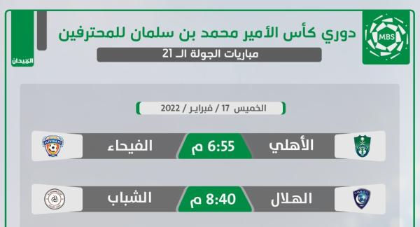 كسر العظم!!الأهلي في مهمة تأكيد التفوق أمام الفيحاء