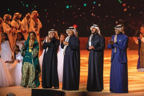 «أوبريت التأسيس»..أمسية فنية تتغنى بأمجاد الوطن