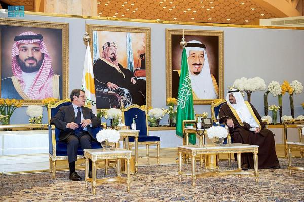 رئيس جمهورية قبرص يصل الرياض