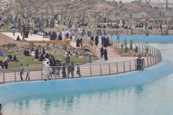 تحسين المشهد الحضري بالمنتزهات والمواقع السياحية بالطائف