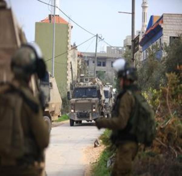استشهاد فلسطيني برصاص قوات الاحتلال الإسرائيلي في نابلس