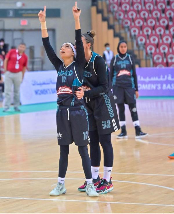 أصبحت لاعبة سلة بالصدفة