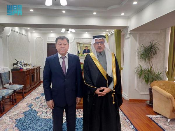 وزير داخلية طاجيكستان يلتقي سفير المملكة