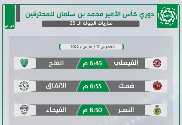 الاتفاق على المحك في مواجهة ضمك
