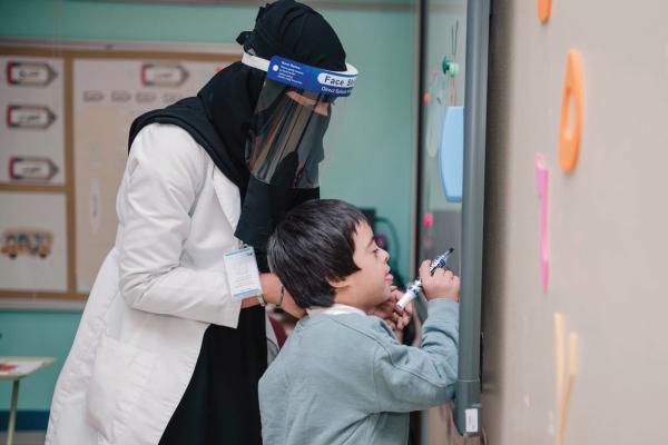 19 ألف جلسة لذوي الإعاقة في «إرادة»