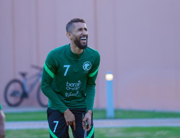 اليوم.. تدريب مغلق للأخضر
