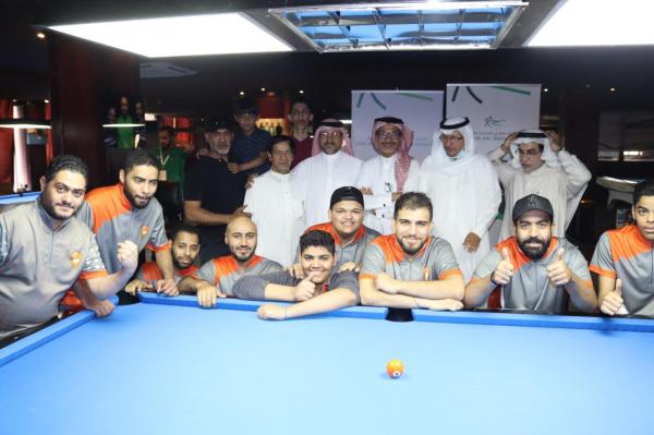 مضر يتصدر البلياردو.. والشباب السنوكر