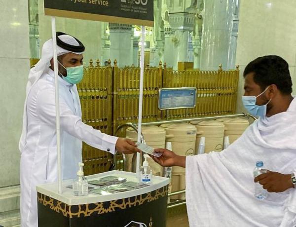 تفعيل خدمة إرشاد التائهين بالمسجد الحرام