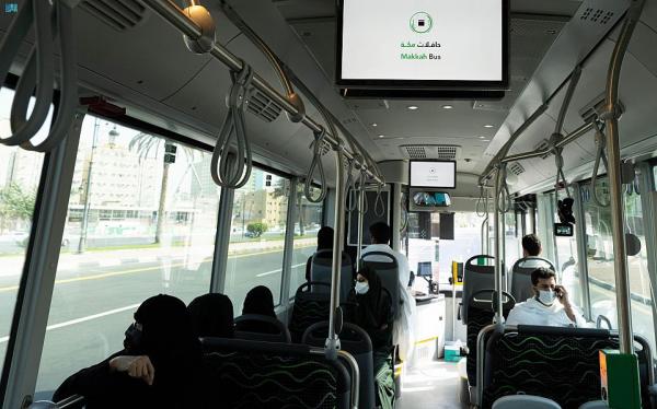 400 حافلة بمواصفات عالمية في مكة