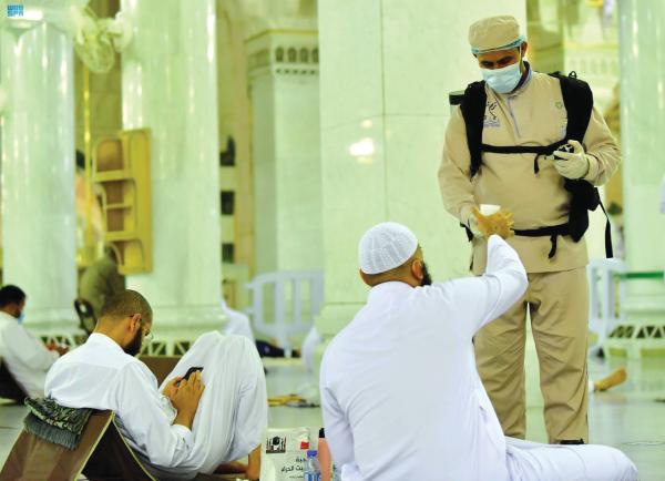 توفير مياه زمزم لزوار الحرمين (اليوم)