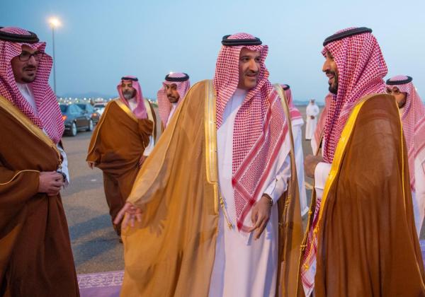  ولي العهد يصل المدينة المنورة