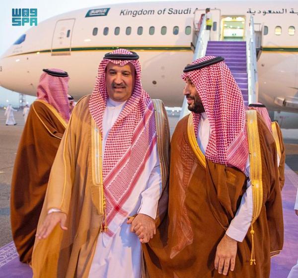 ولي العهد يصل للمدينة المنورة