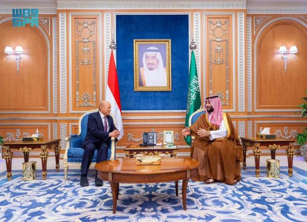 ولي العهد: المملكة حريصة على أمن واستقرار اليمن