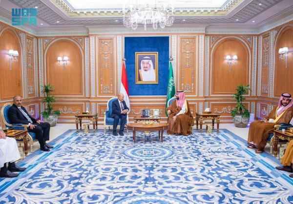 ولي العهد: المملكة حريصة على أمن واستقرار اليمن