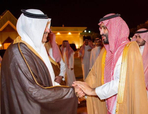 ولي العهد يُغادر المدينة المنورة