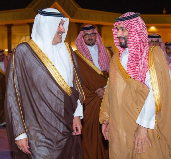 ولي العهد يُغادر المدينة المنورة