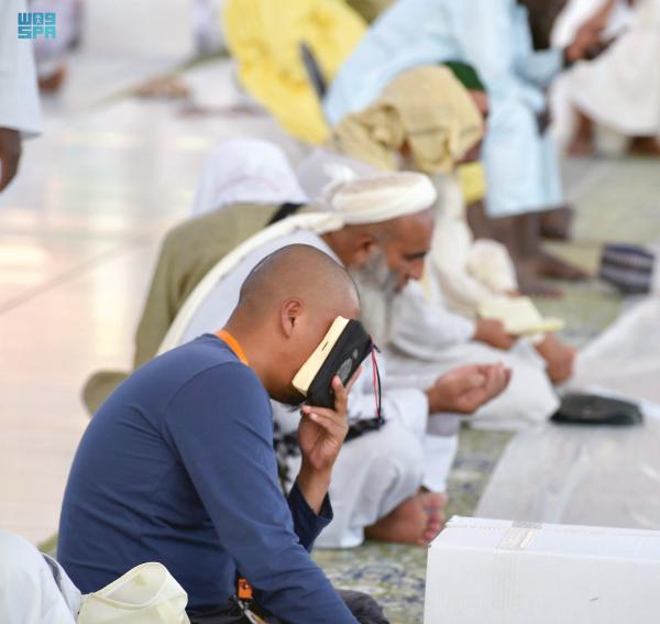 المسجد النبوي..
أجواء روحانية مفعمة بالإيمان