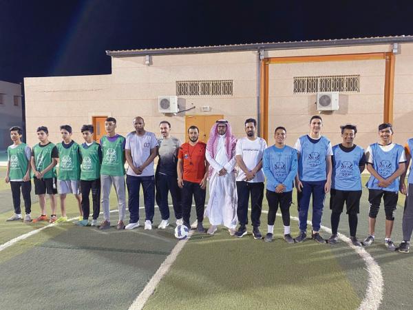8505 مشاركين في «دوري المدارس» بحفر الباطن