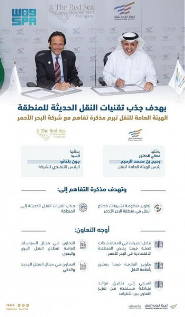 «هيئة النقل» توقع مذكرة تفاهم لتوفير خدمات بأفضل المعايير