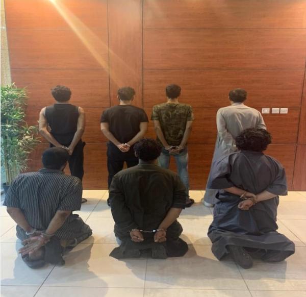الإطاحة بـ 6 أشخاص نفذوا حوادث جنائية