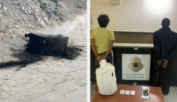 توقيف مواطنين أتلفا «ساهر»