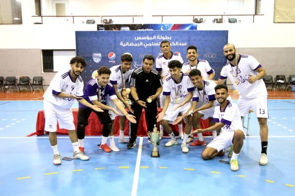 «شيف سلوشن» يتوج بلقب دورة نادي النهضة