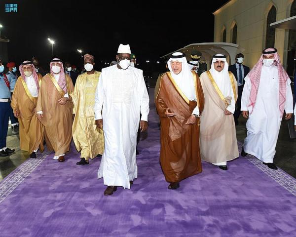 رئيس السنغال يصل إلى جدة