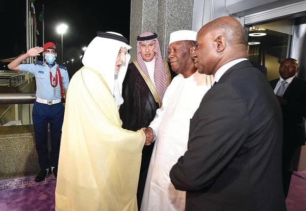 رئيس جمهورية كوت دي فوار يصل جدة