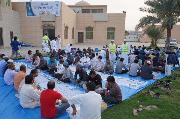 350 وجبة «إفطار صائم» يوميا في «نور غرب الدمام»