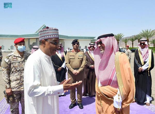 الرئيس الغيني يغادر المدينة المنورة