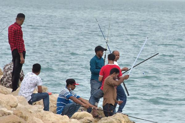 استمتاع بالطبيعة في واجهة الدمام البحرية