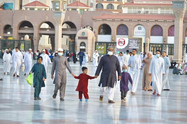 1,5 مليون معتمر قدموا للمدينة المنورة بموسم العمرة