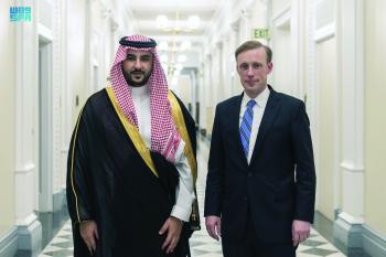 إنفاذا لتوجيهات ولي العهد.. الأمير خالد بن سلمان يلتقي مستشار الأمن القومي الأمريكي