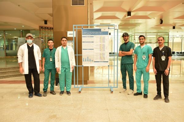 9 ملصقات عن الرعاية التنفسية بـ«يوم البحث الطلابي»