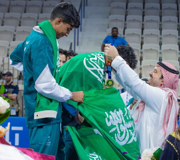 ثلاث ميداليات خضراء في الطاولة.. وفضية للهوكي