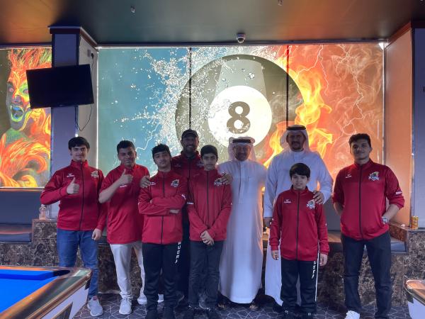 الفتح يتصدر ترتيب البلياردو والوحدة يتصدر ترتيب السنوكر