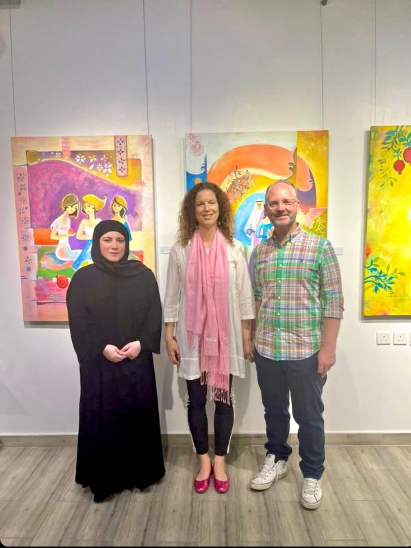 «الحرز» تطلق معرضها التشكيلي «آن الأوان»